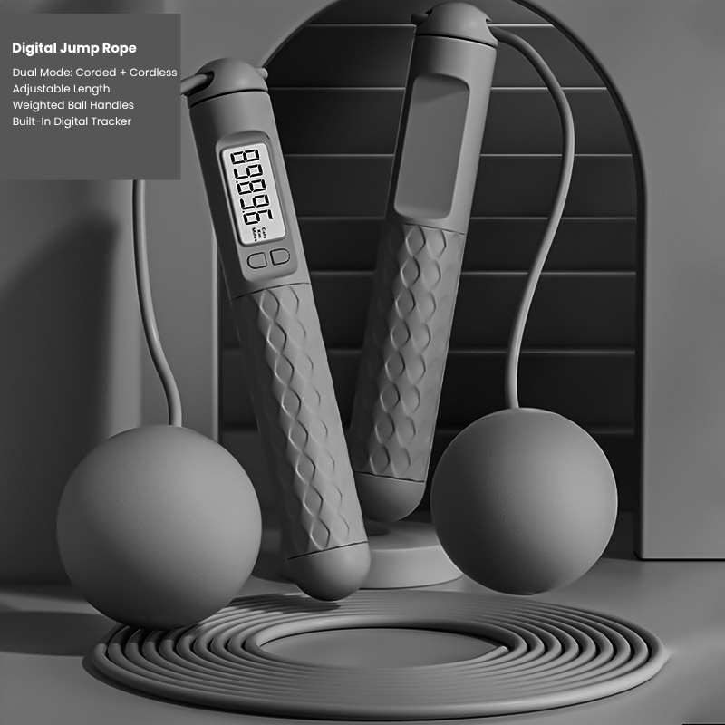 Cordless + Classic Digital Jump Rope