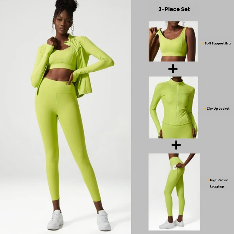 Intentional Flow 3-Piece Yoga Set