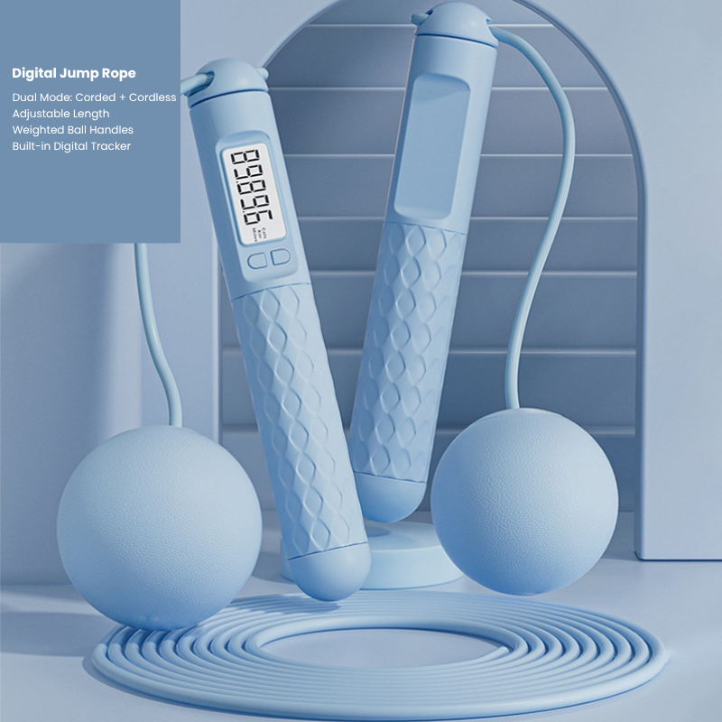 Cordless + Classic Digital Jump Rope