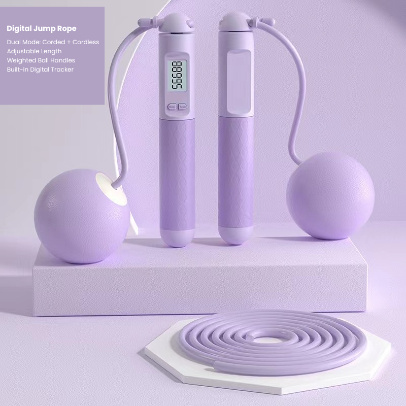 Cordless + Classic Digital Jump Rope