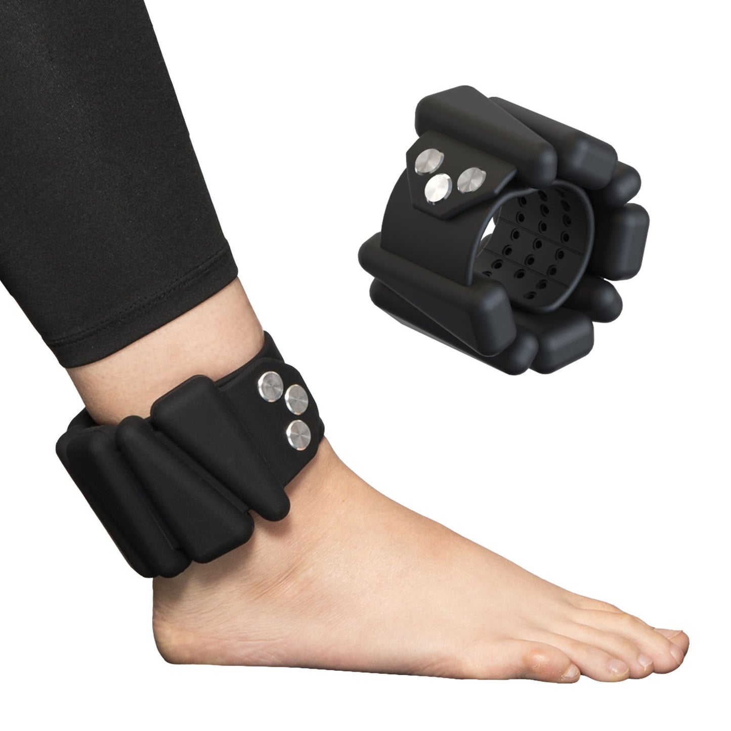 Soft Silicone Wrist + Ankle Weights