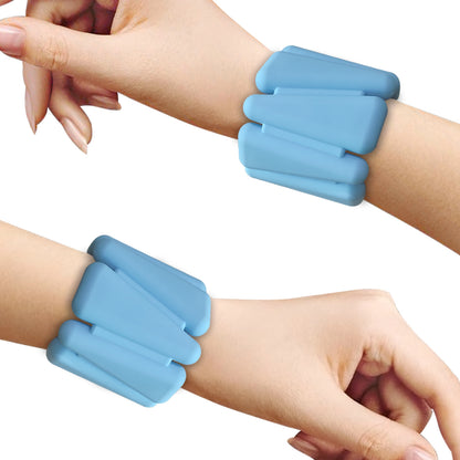 Soft Silicone Wrist + Ankle Weights